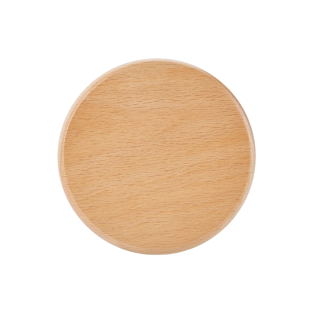 Engraved Beechwood Coaster