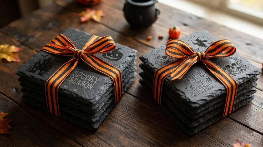 Customized Slate Coasters 4 pack