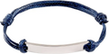 Engravable Bar Cord Bracelet