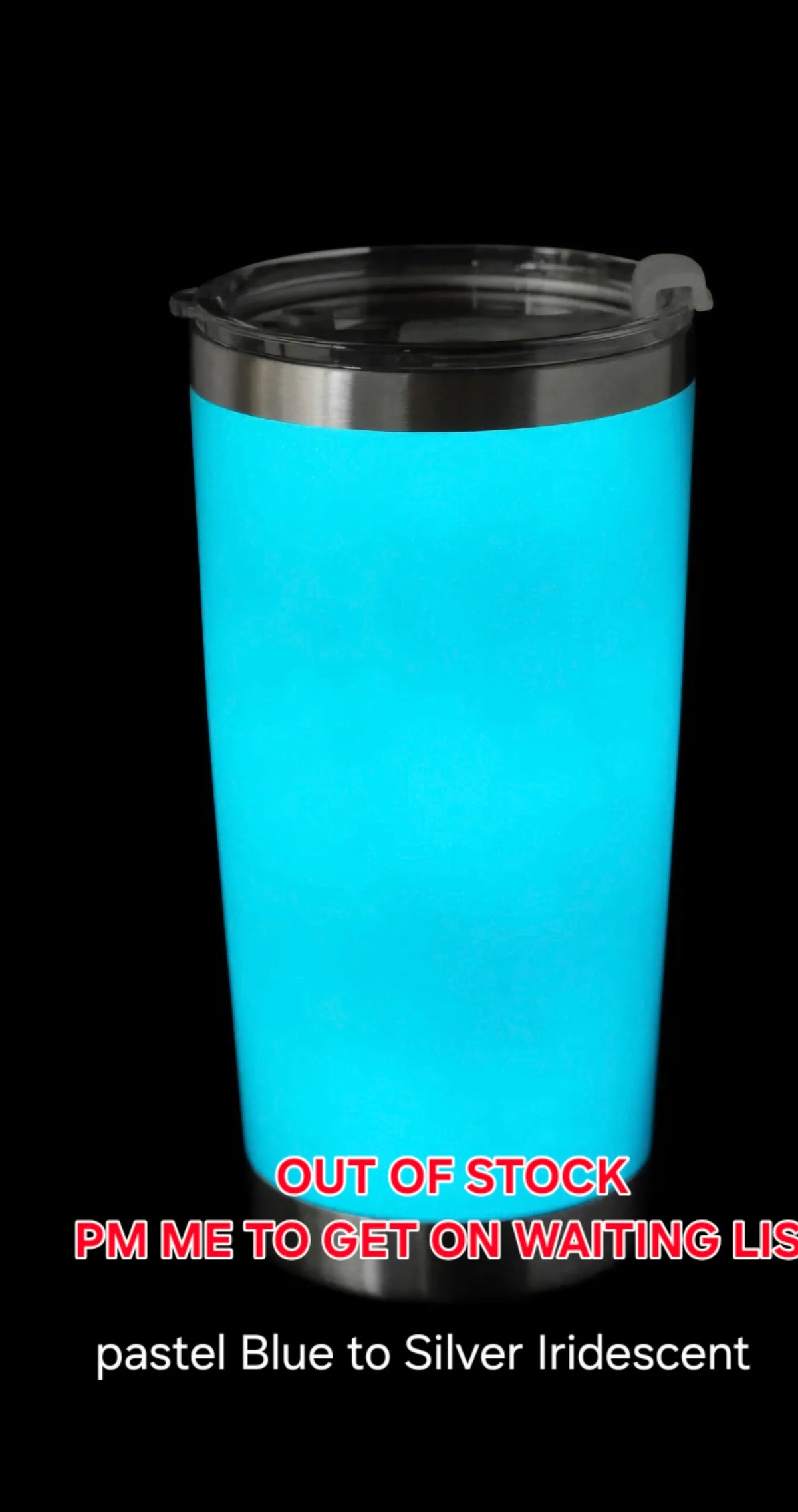 20oz Glow in the dark tumblers
