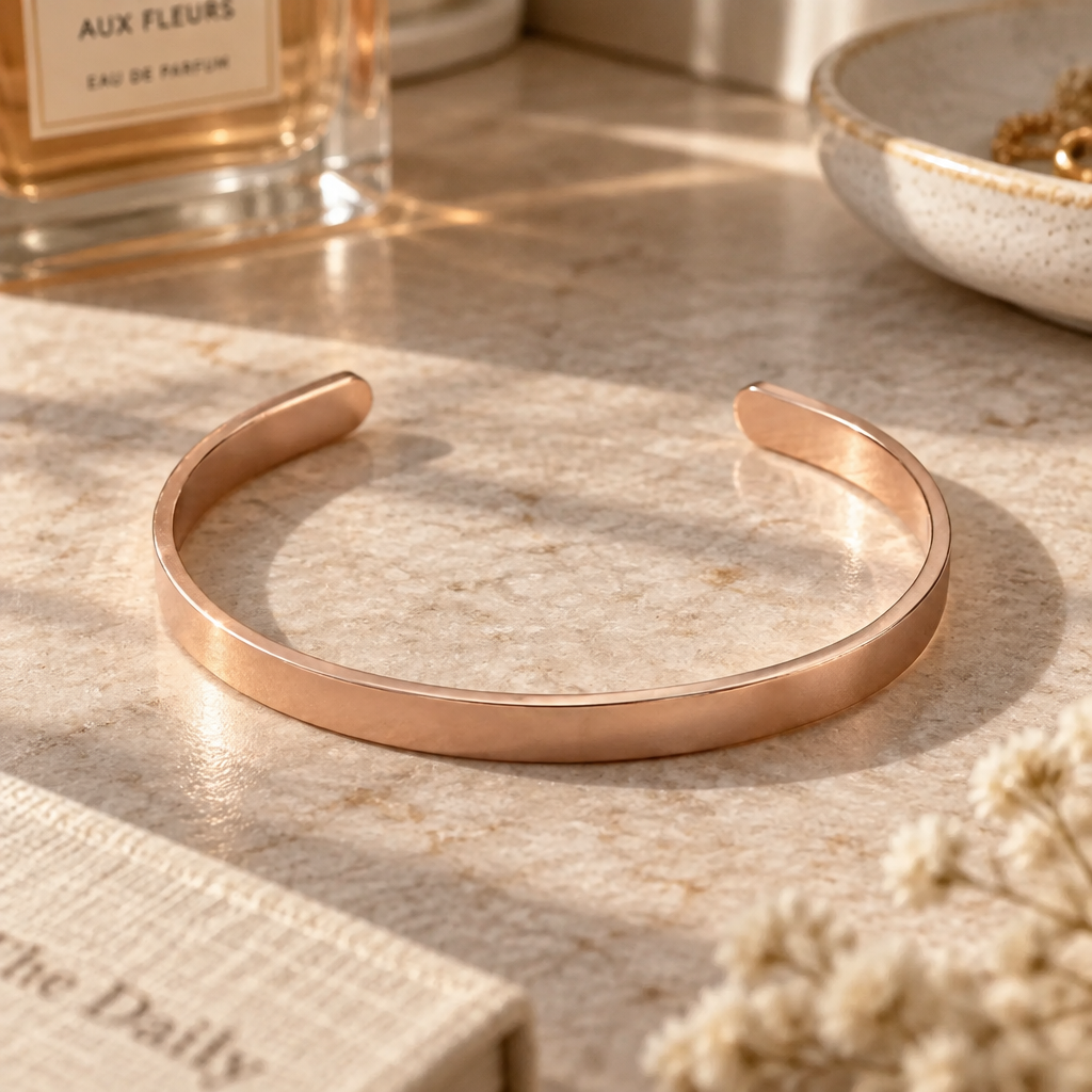 Custom Message Cuff Bracelet