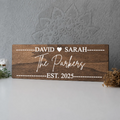 Personalized Family Name Signs